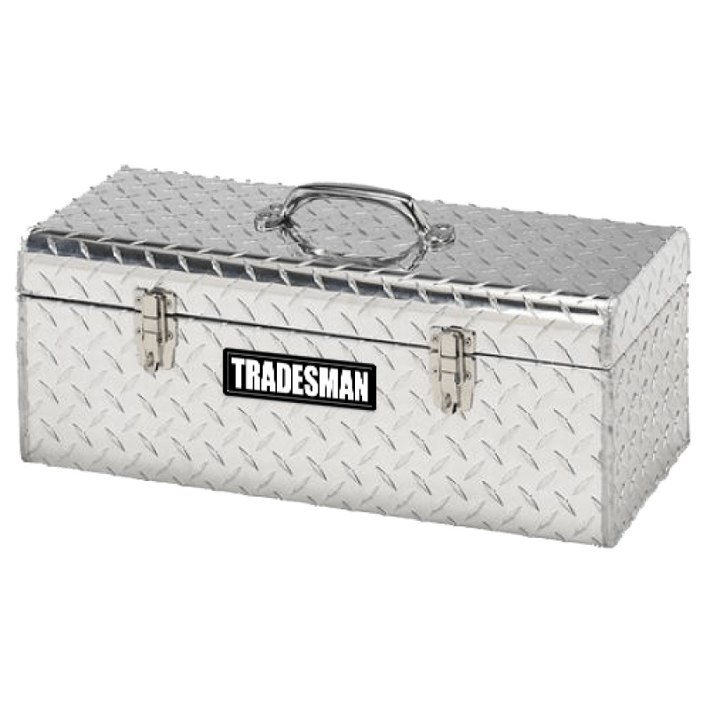 Tradesman Aluminum Handheld Tool Box (24in.) – Brite