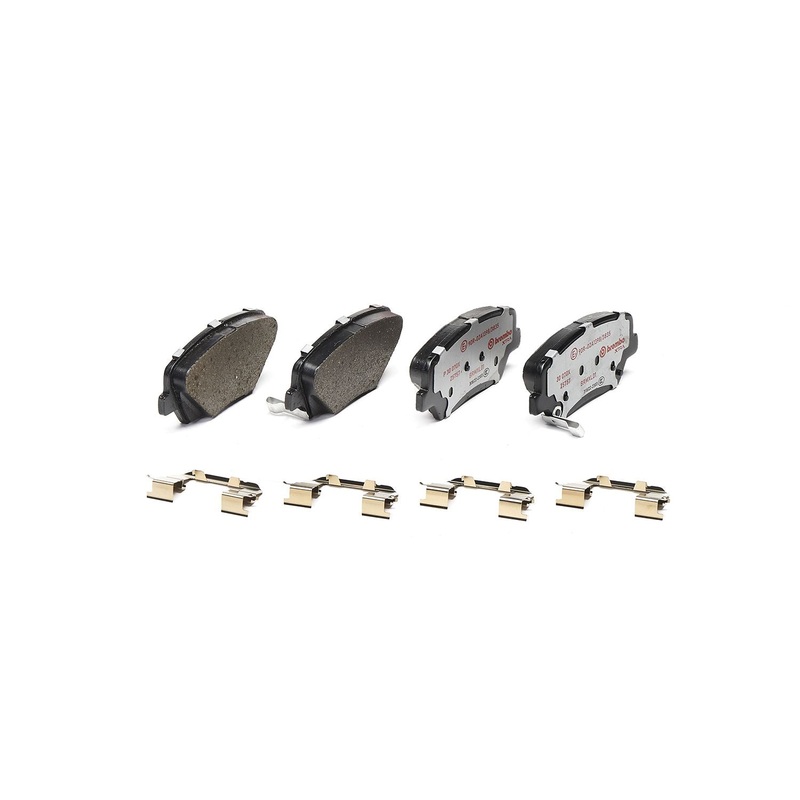 XTRA Low-Met Front Disc Brake Pad Set – P30070X