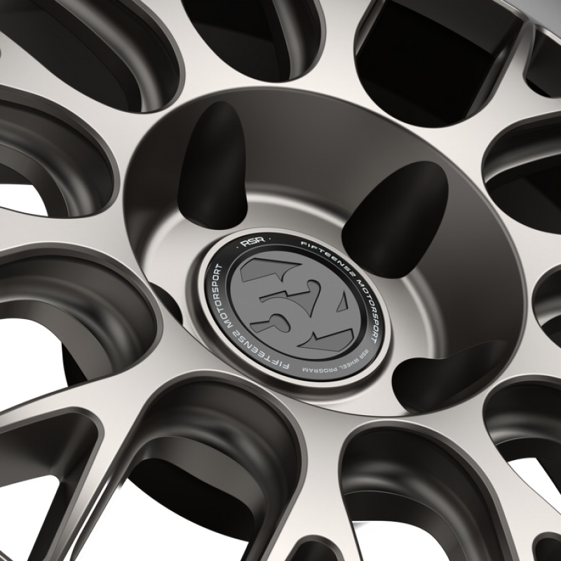 fifteen52 Holeshot RSR 20×9 5×114.3 35mm ET 73.1mm Center Bore Magnesium Grey w/ Gloss Lip