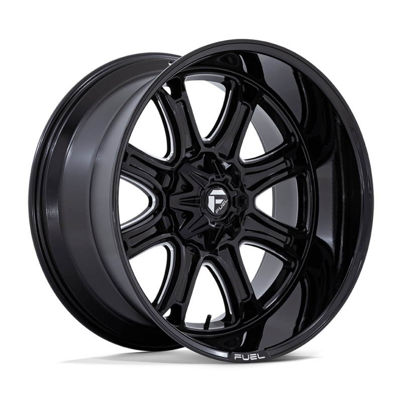 Fuel Wheels Darkstar 24″ 5×127/5×135 Gloss Black Milled
