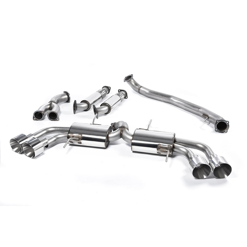 Milltek Nissan GT-R R35 (2009 – 2016) R35 90MM PRIMARY RACE CAT BACK