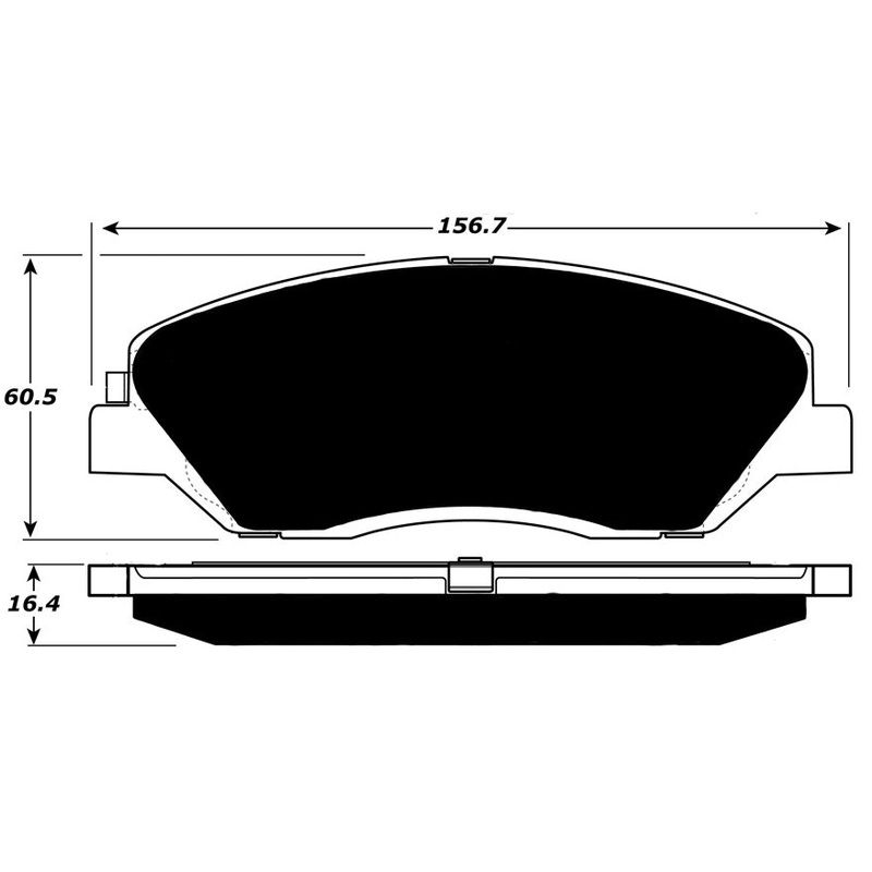 Porterfield Brake Pads for 2008 KIA SEDONA