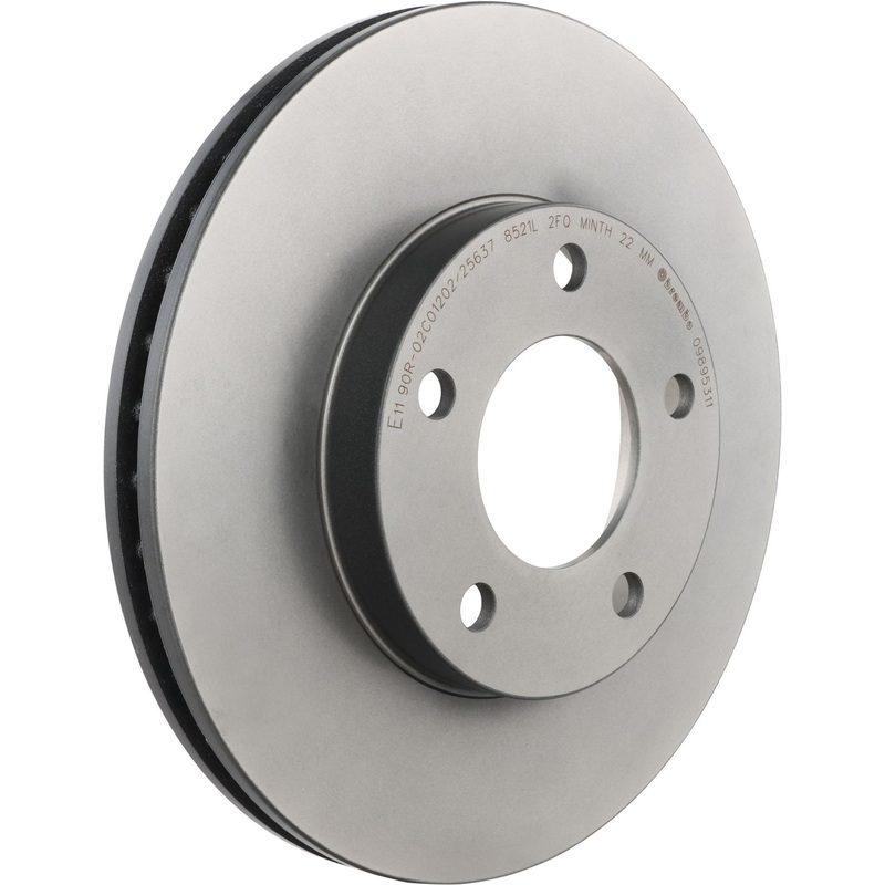 PRIME UV Coated Front Disc Brake Rotor – 09.8953.11