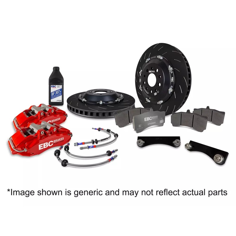EBC Racing 2023+ Nissan 400Z Red Apollo-6 Calipers 380mm Rotors Front Big Brake Kit | BBK044RED-2