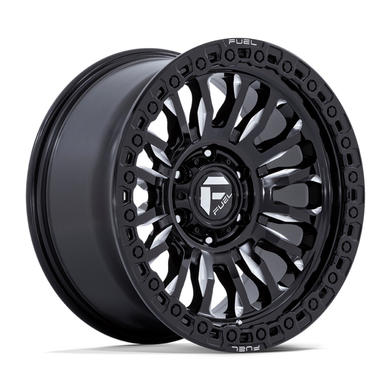 Fuel Wheels FC857 Rincon 18″ 6×139.7 Gloss Black Milled