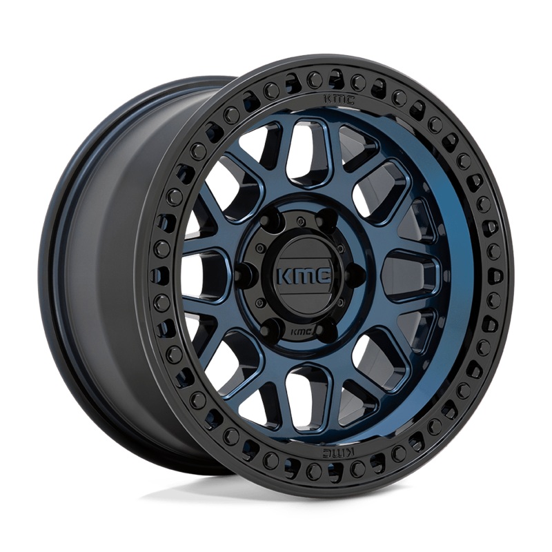 KMC Wheels KM549 GRS 17″ 5×127 Midnight Blue With Gloss Black Lip
