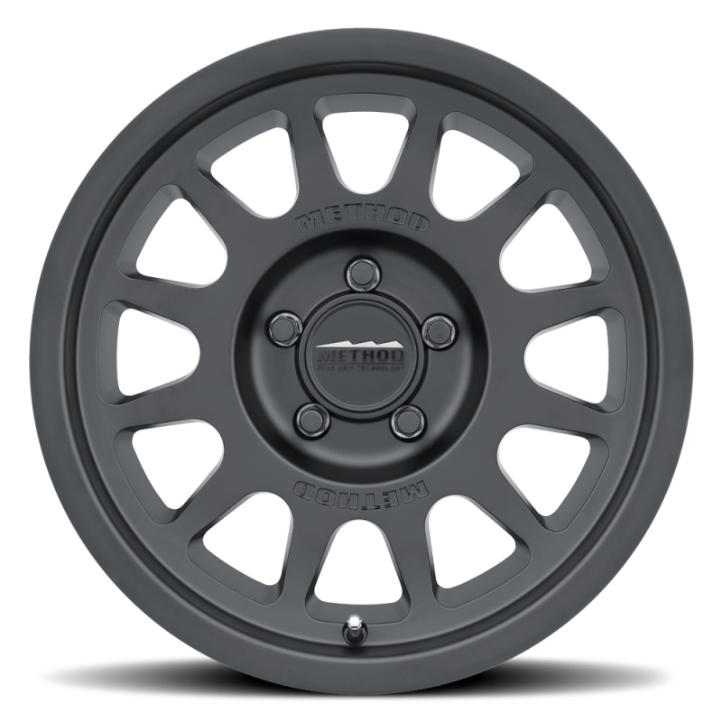 Method MR703 17×8.5 +35mm Offset 5×150 110.5mm CB Matte Black Wheel