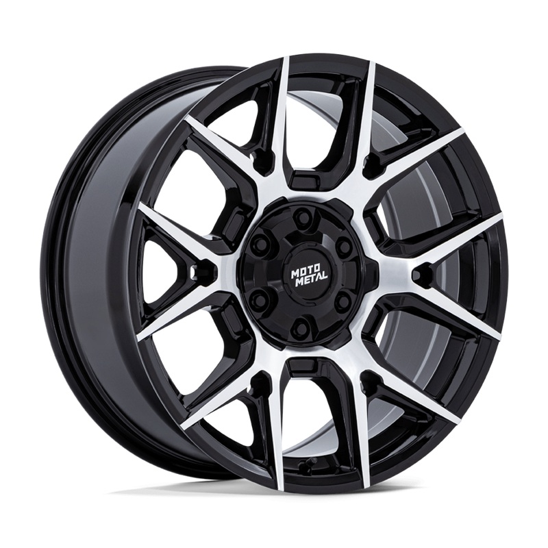 Moto Metal Wheels MO813 Mason 20″ 6×135/6×139.7 Gloss Black W/ Machined Face