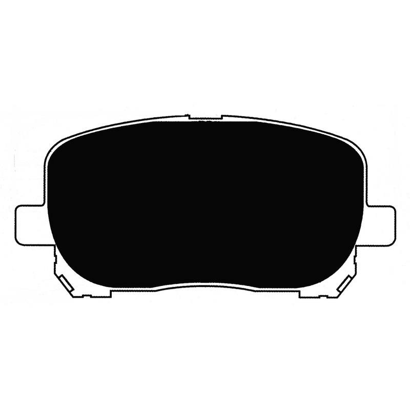 Porterfield Brake Pads for 2004 PONTIAC VIBE GT