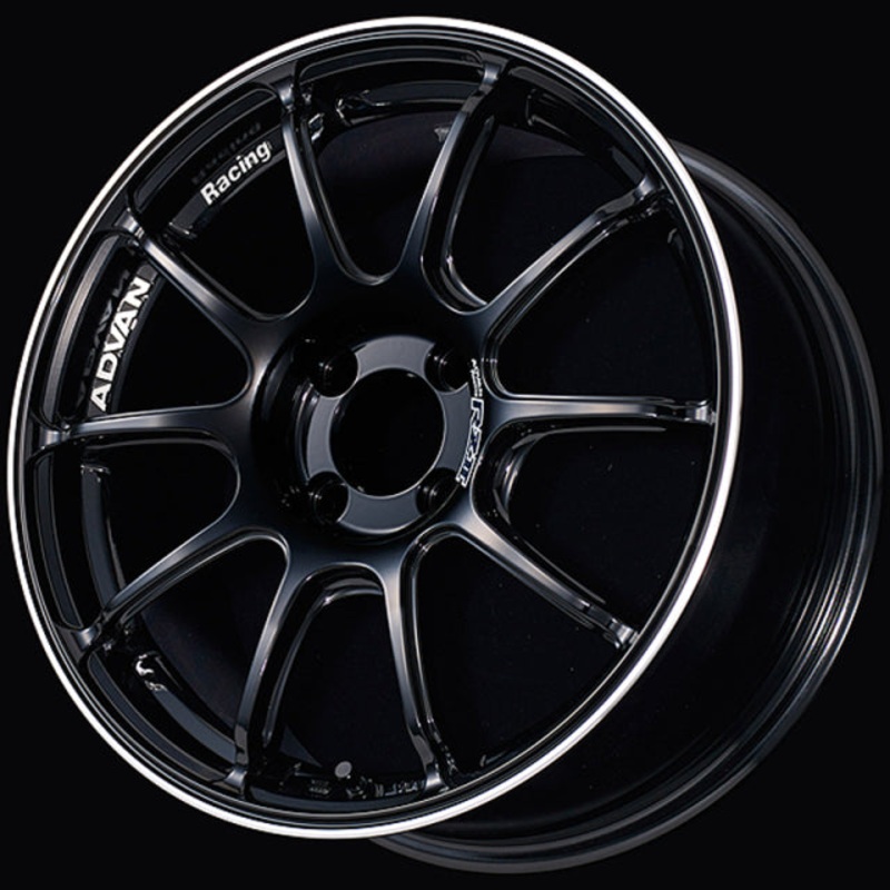 Advan RZII Wheel – 16×7.0 +48 | 5×100 | Racing Gloss Black & Ring