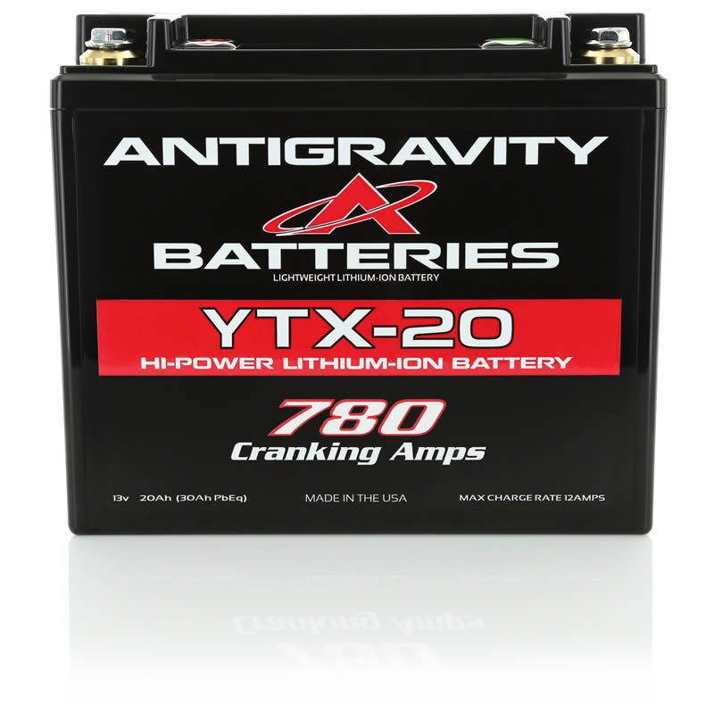 Antigravity XPS YTX20 Lithium Battery – Right Side Negative Terminal