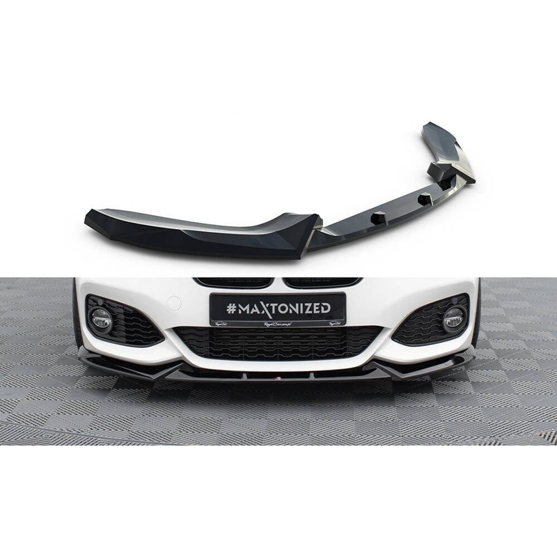 Maxton Design Front Splitter V.5 BMW 1-Series M-Pack / M140I F20 LCI