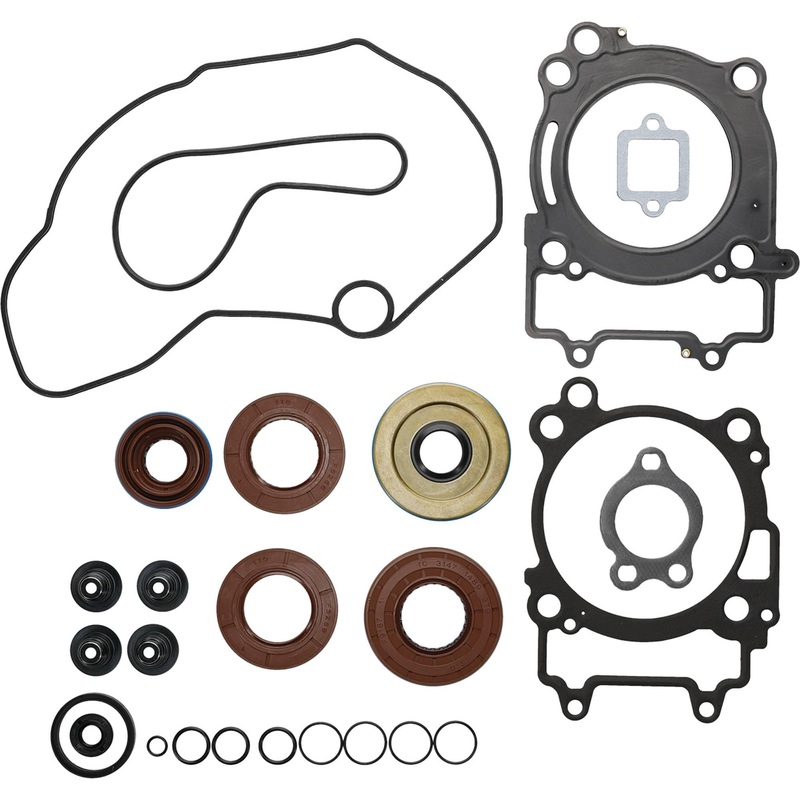 Vertex 8110002 Gaskets 2017 Polaris Farmhand 450 2×4 Complete Gasket Kit w/ Oil Seals