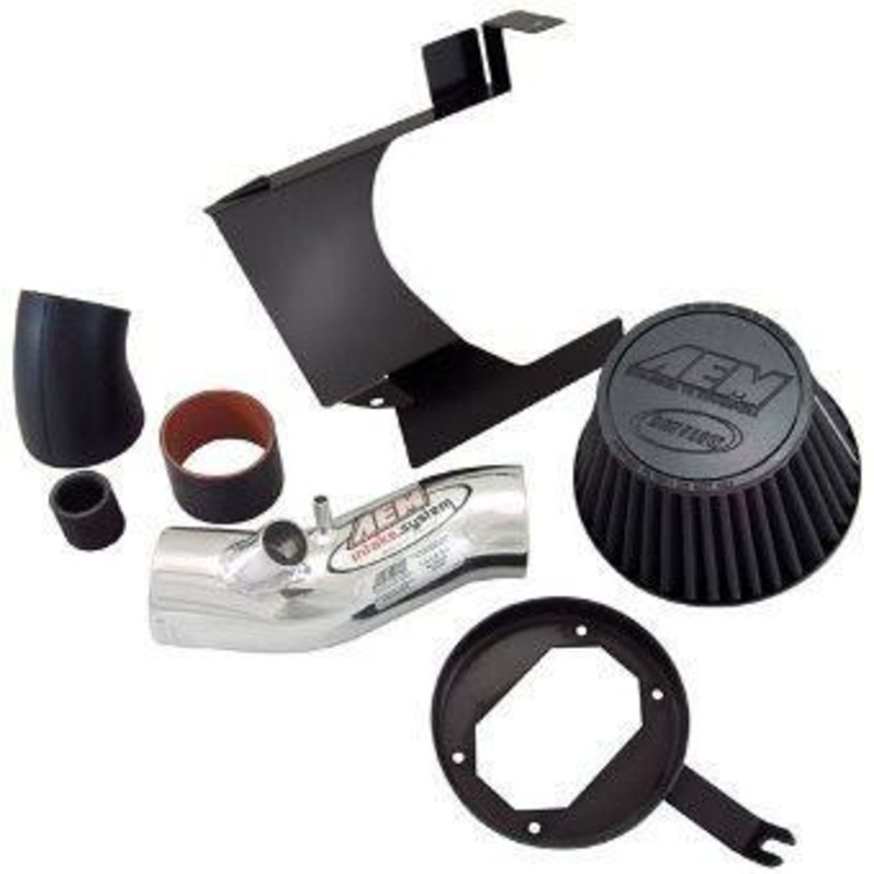 AEM Short Ram Intake Polished Mitsubishi EVO 8 2003-2005 | 22-435P