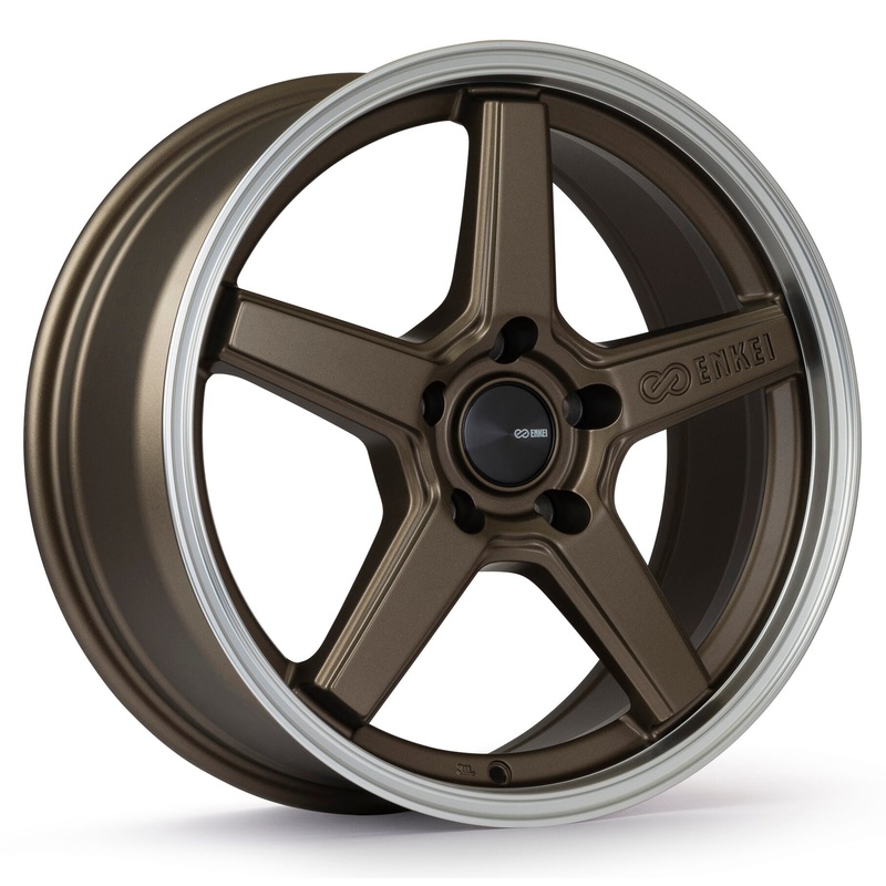 ENKEI Quasar Wheel – 18×8.0 +40 | 5×120 | Matte Bronze