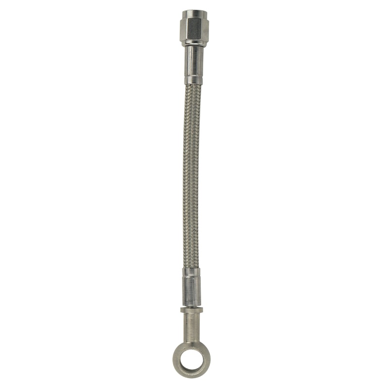 Fragola -3AN Hose Assembly Straight x 3/8 BJO 24in
