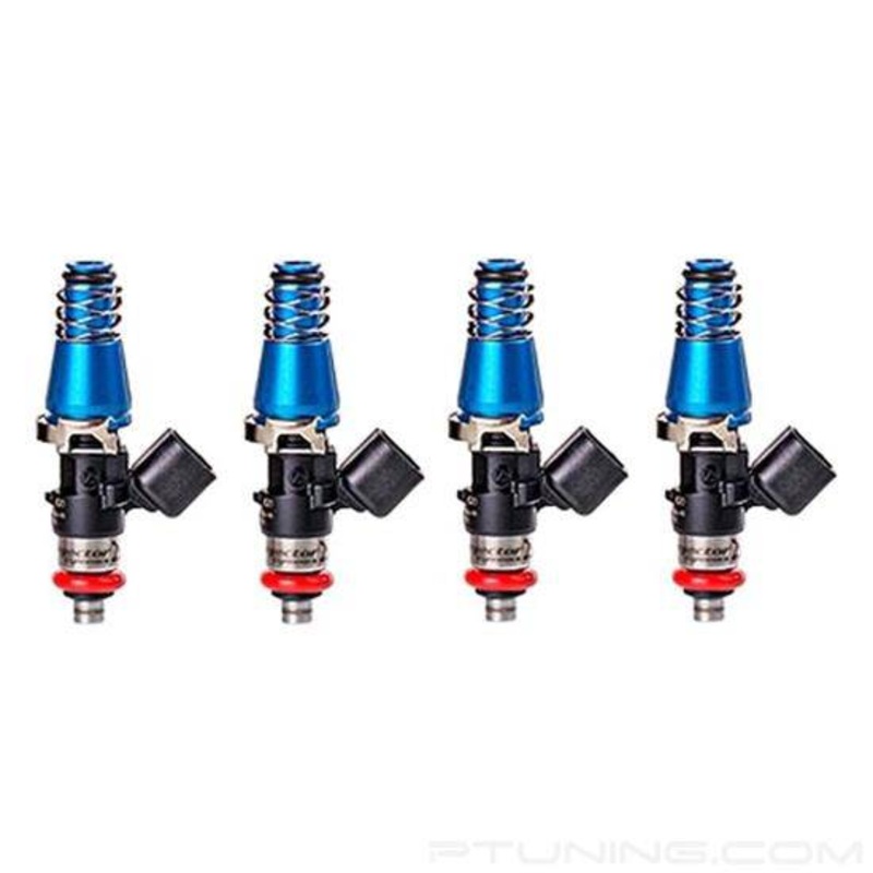 Injector Dynamics ID2000, for Matrix XR and XRS. 11mm (blue) adaptor top. Denso lower cushion. Set of 4.