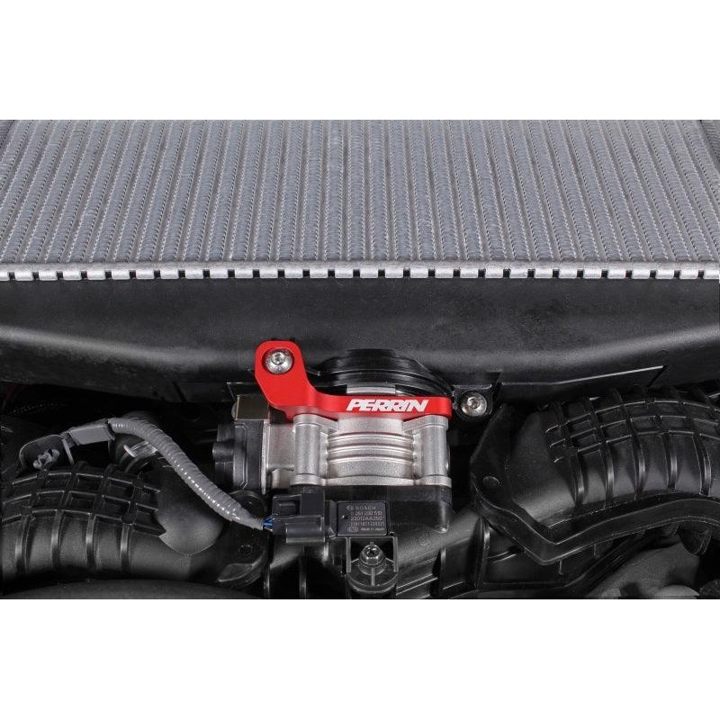 Perrin 2022+ Subaru WRX/19-23 Ascent/Legacy/Outback Top Mount Intercooler Bracket – Red