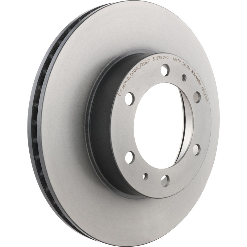 PRIME UV Coated Front Disc Brake Rotor – 09.B461.11
