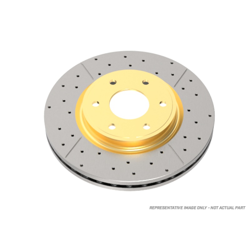 DBA 04-08 Infiniti QX56 / 04-05 Armada / 04-3/04 Titan Rear Drilled & Slotted Street Series Rotor