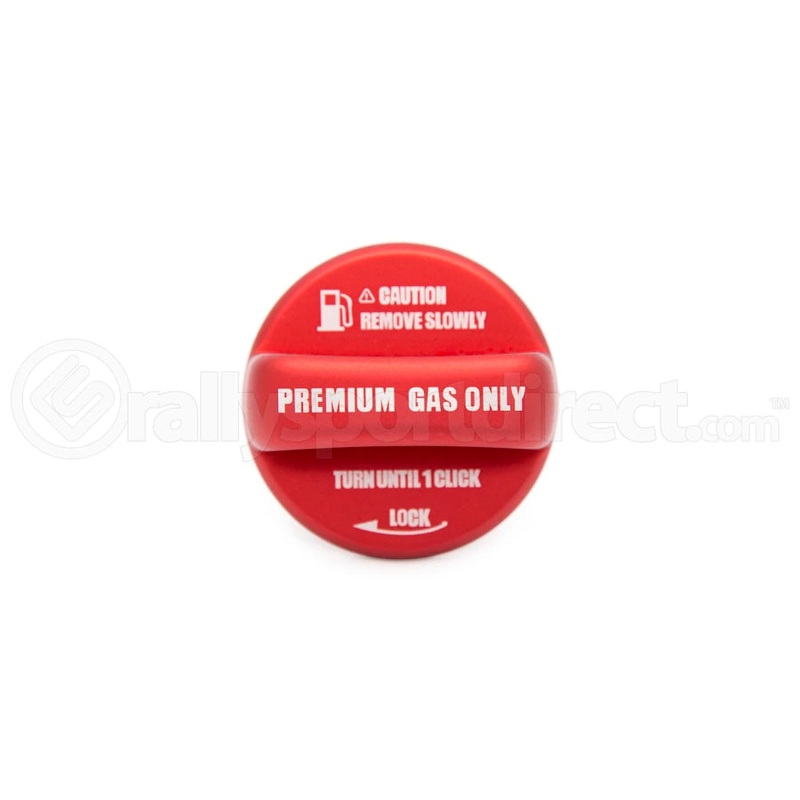 OLM Fuel Cap Cover Anodized Red – 15-21 WRX/STI