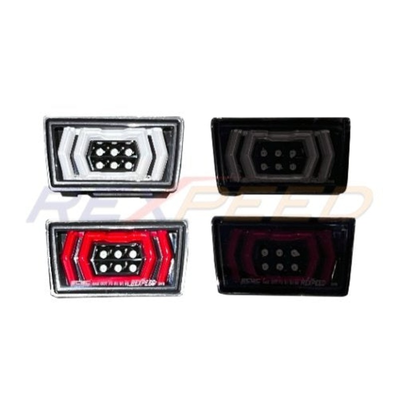 Rexpeed 22-25 WRX S4 | VB V2 Rear Fog Light | White Tube + Smoky Lens | G117M