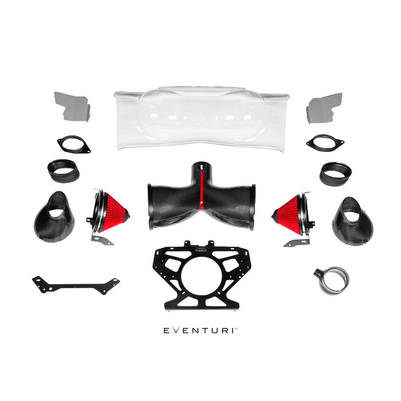 Eventuri Chevrolet C8 Corvette Coupe Black Carbon Intake System