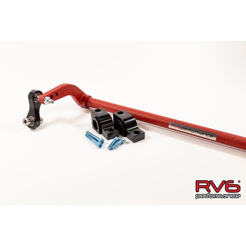 RV6 Performance 2016+ Civic Adjustable Chromoly Rear Sway Bar w/ Billet Endlinks