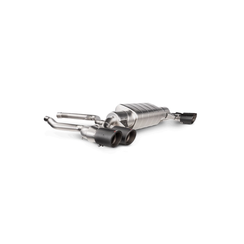 Akrapovic 2021+ BMW M240I (G42) Slip-On Line Exhaust with Carbon Fiber Tips