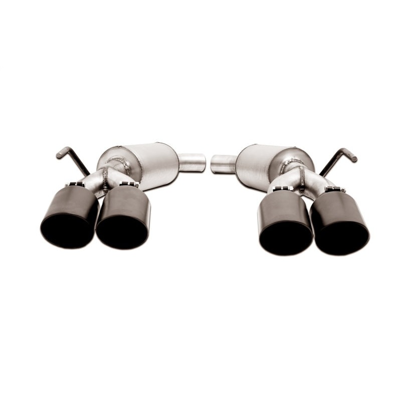 Gibson 20-23 Ford Explorer ST / Lincoln Aviator 3.0L 2.25in Axle-Back Dual Exhaust – Black Elite