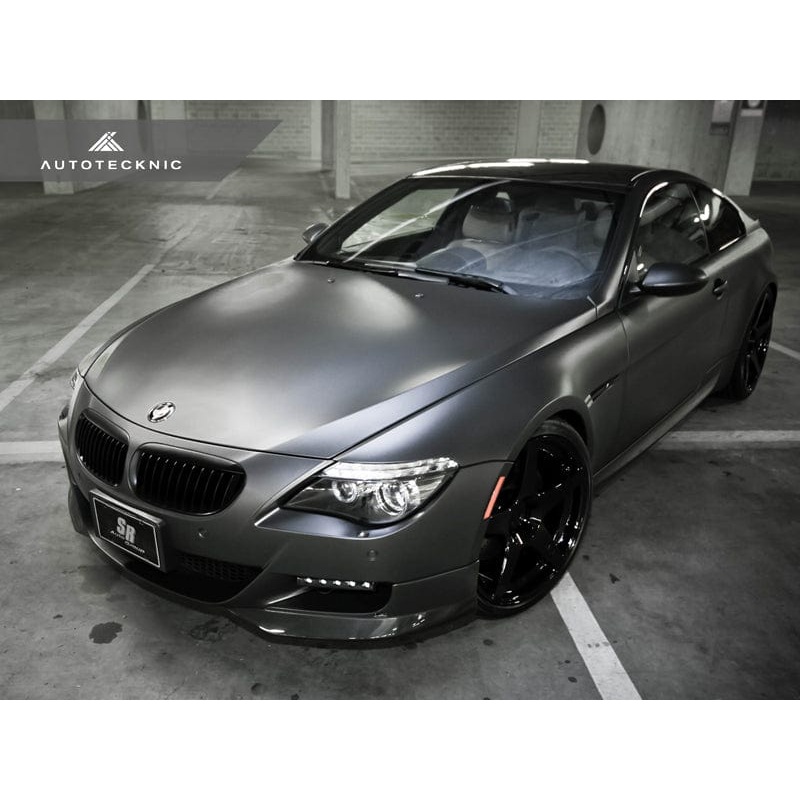 AutoTecknic Stealth Black Front Grille Set – E63/ E64 6-Series & M6