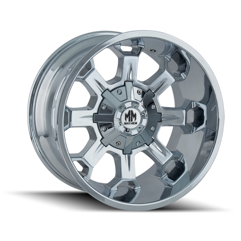 Mayhem 8105 Combat 17×9 / 5×114.3 BP / 18mm Offset / 87mm Hub Chrome Wheel
