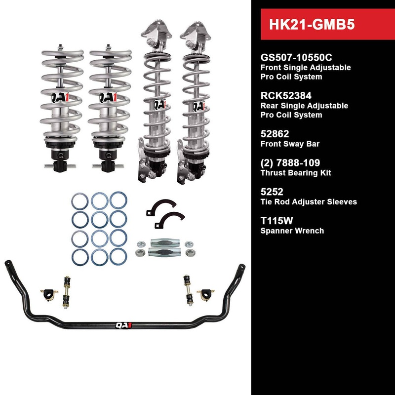 QA1 HK21-GMB5 Level 1 Full Vehicle Handling Kit 94-96 GM B-Body W/ Shocks