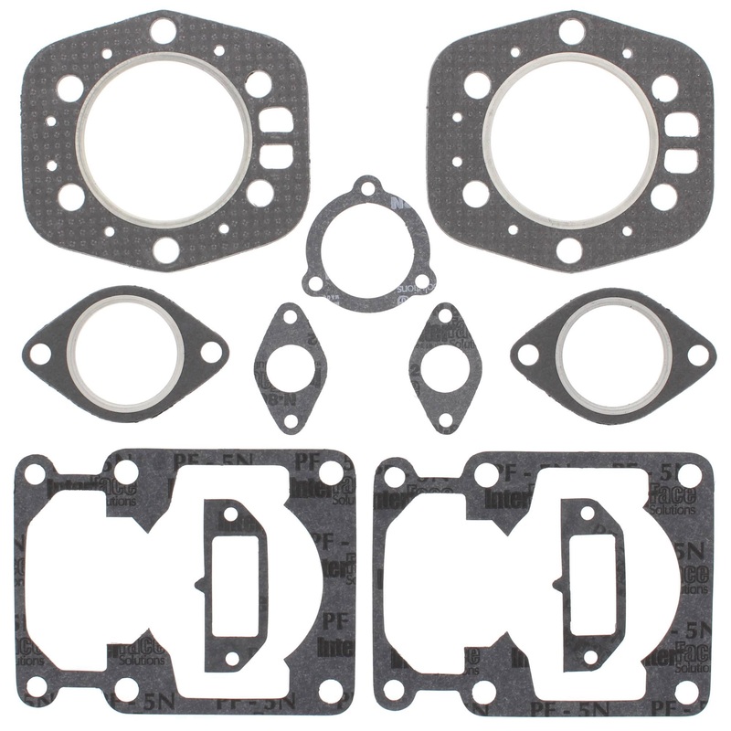 Vertex 710063A Gaskets 1977 Arctic Cat El Tigre Cross Country Top End Gasket Kit
