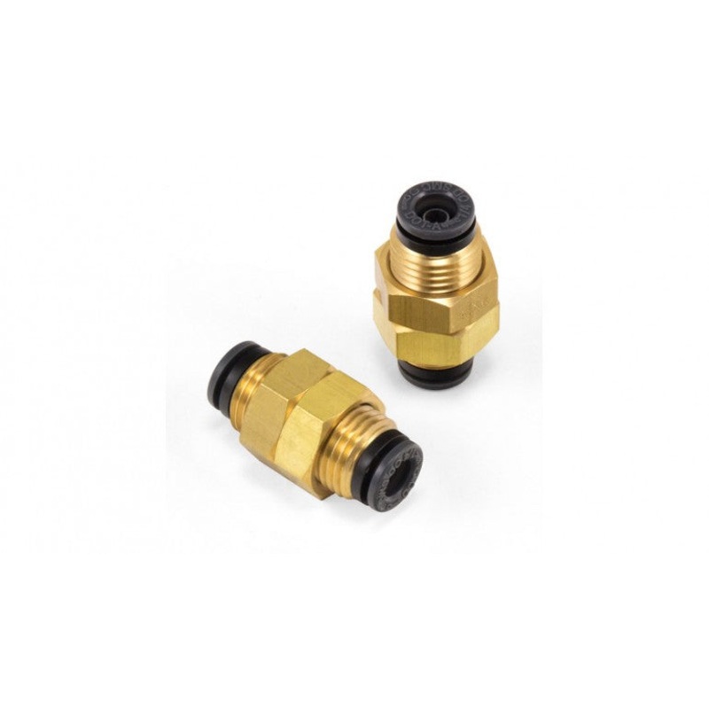 Air Lift Bulkhead Union  1/4 PTC X 1/4 PTC  DOT