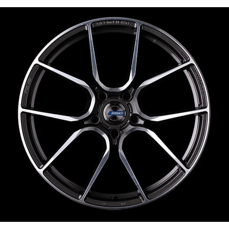 Gram Lights 57ANA 20X9.5 +45 5-114.3 SUPER DARK GUNMETAL DC MACHINING