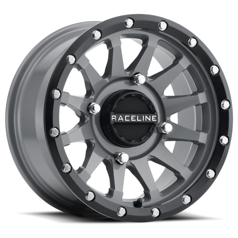 Kansei A95SG Trophy 15x7in / 4×137 BP / 10mm Offset / 110.18mm Bore – Grey & Black Lip Wheel