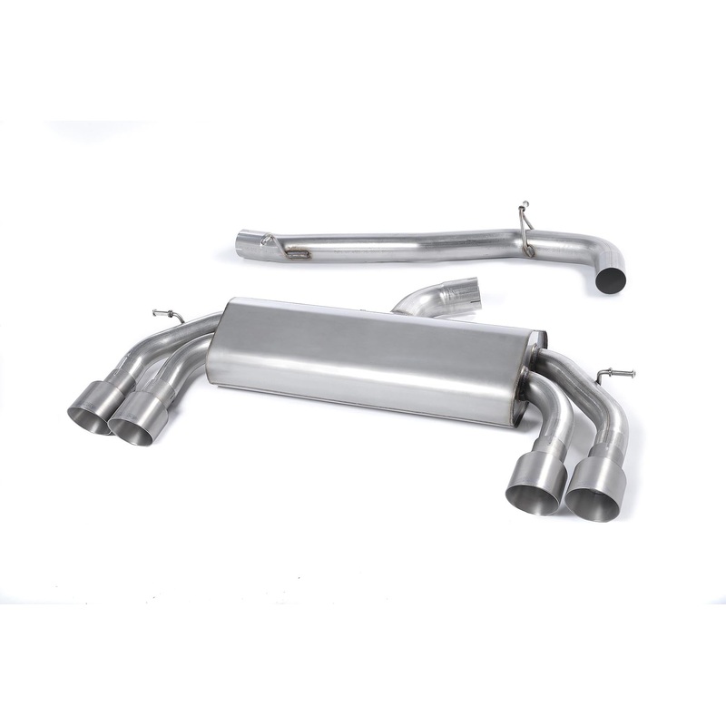 Milltek Cat-Back Exhaust System – MQB 2.0T (Golf R (Mk7))