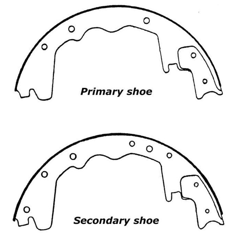 Porterfield Brake Shoes for 2000 FORD F150 4WD Rear Drum 7 Lug