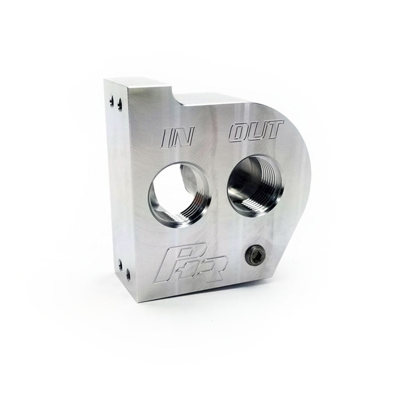 PowerHouse Racing (PHR) Billet Oil Filter Mount  -12ORB Ports