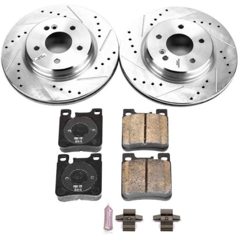 PowerStop Power Stop 99-02 Mercedes-Benz E55 AMG Rear Z23 Evolution Sport Brake Kit