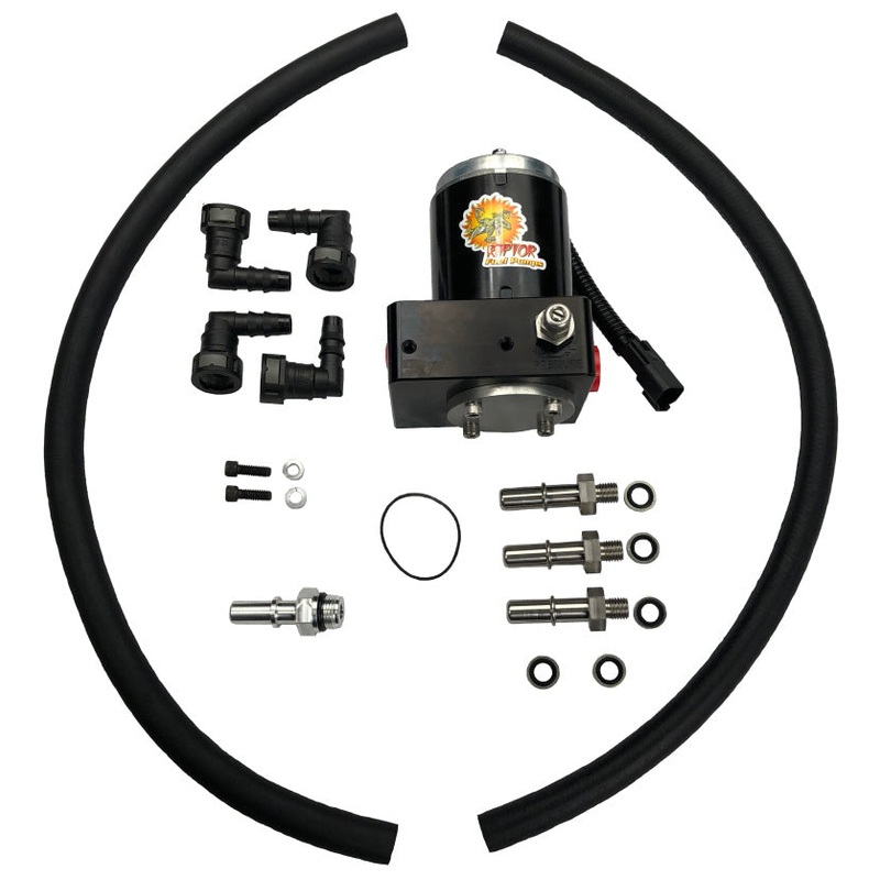 PureFlow Raptor 98.5-02 Dodge 5.9L Cummins FRRP-150 Factory Replacement Fuel Pump w/Big Line Kit