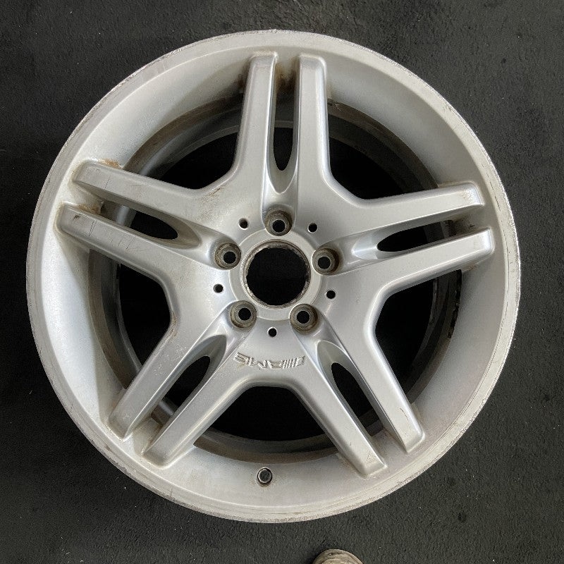 18″ MERCEDES CL-CLASS 03-05 215 Type; CL55 18×9 10 spoke AMG rear Original OEM Wheel Rim