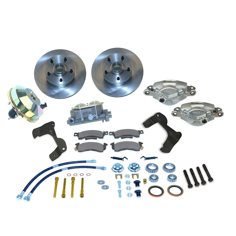 New Front Drum to Disc Brake Conversion Kit W/Rotors. A129