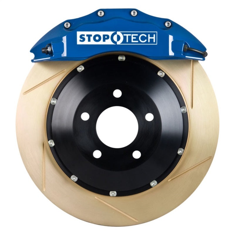 StopTech BBK 00-03 BMW M5  Front Blue ST-60 Calipers Slotted Coated 355x32mm Rotors