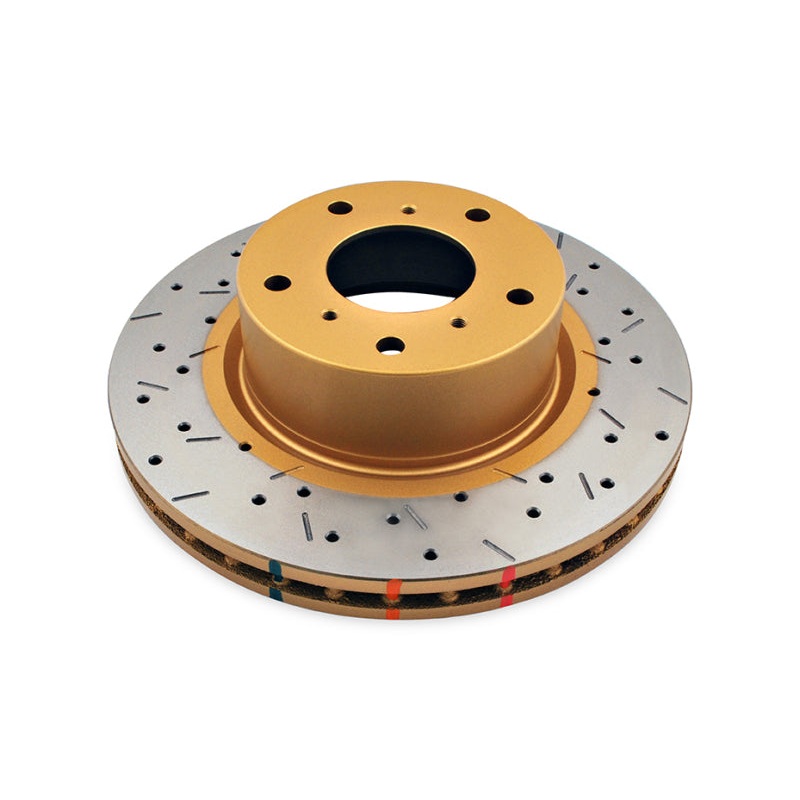 DBA 2004 Pontiac GTO 4000 Series Drilled and Slotted Front Rotor