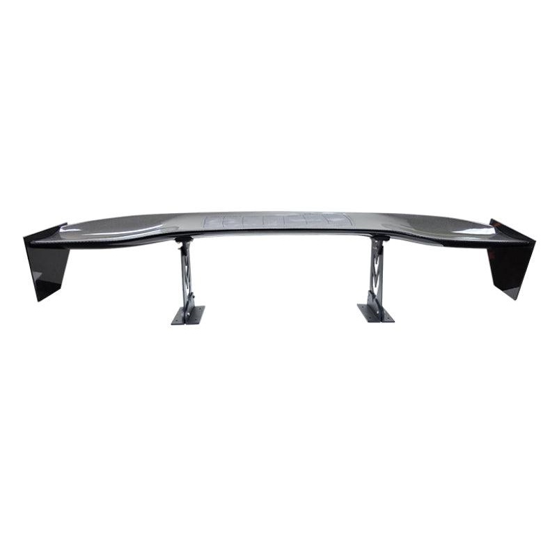 NRG Carbon Fiber Spoiler – Universal (59in.) NRG Logo Large End Plates