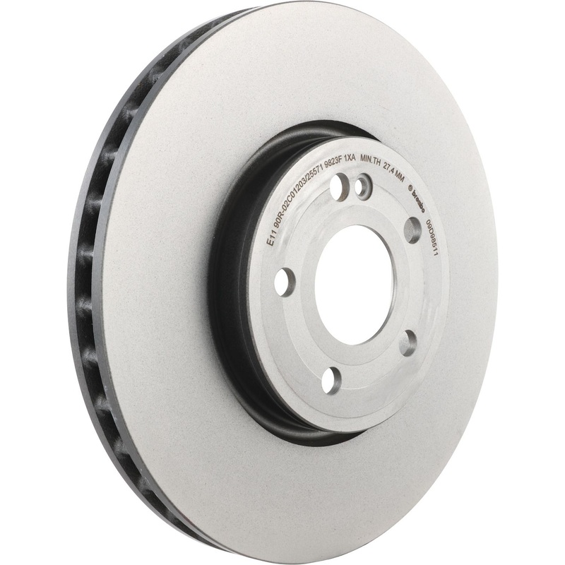 PRIME UV Coated Front Disc Brake Rotor – 09.D985.11