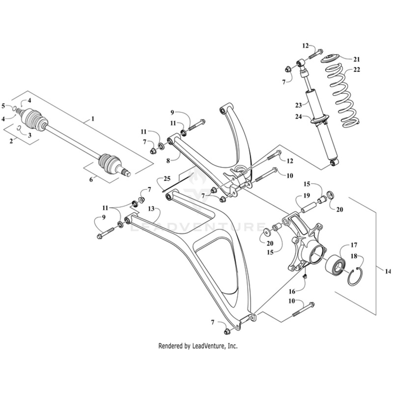 Spring, Suspension – Green By Arctic Cat