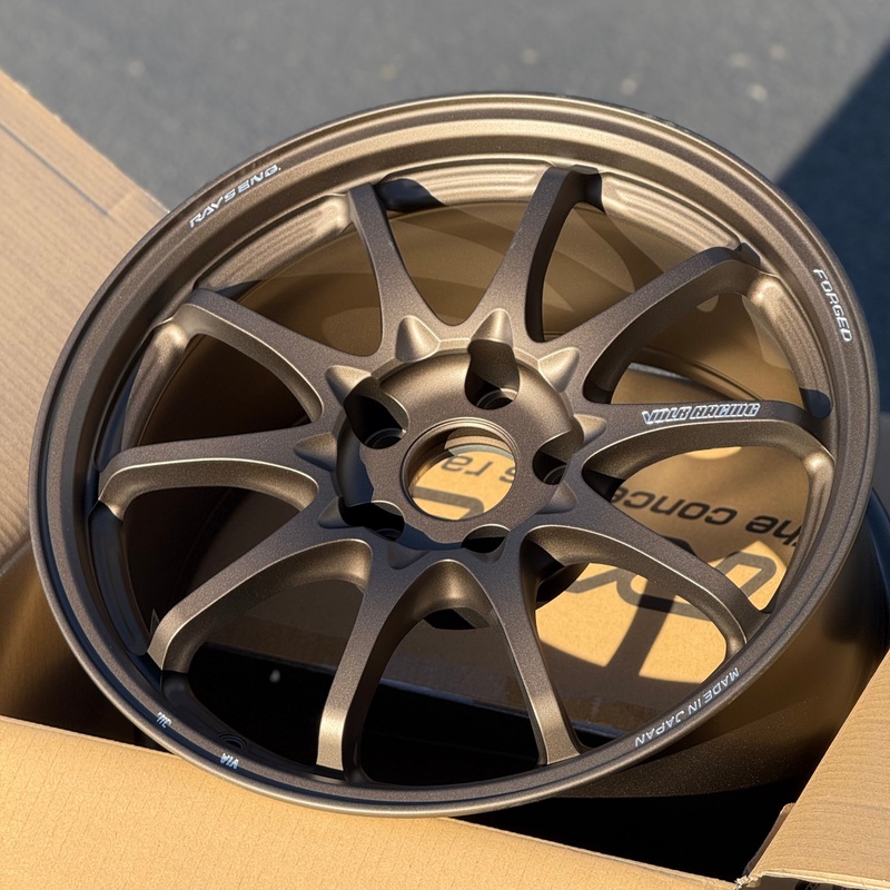 Volk Racing CE28N-Plus 17×9.5 +40 5×114.3 Blast Bronze (SET)